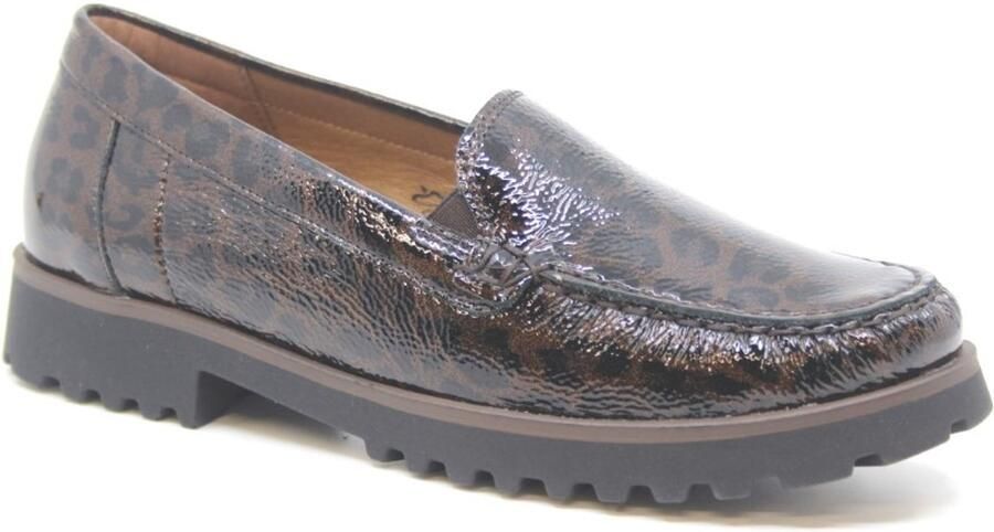 WALDLAUFER Waldläufer Loafers Dames H-elisa Maat: 38 5 Materiaal: Lakleer Kleur: Bruin