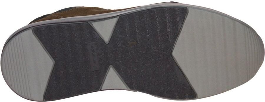 Waldläufer Fabian Sneaker Blauw-Bruin K-leest