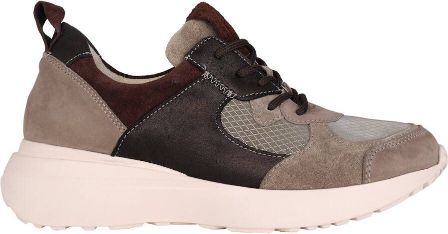 Waldläufer G-Jessy dames sneaker bruin