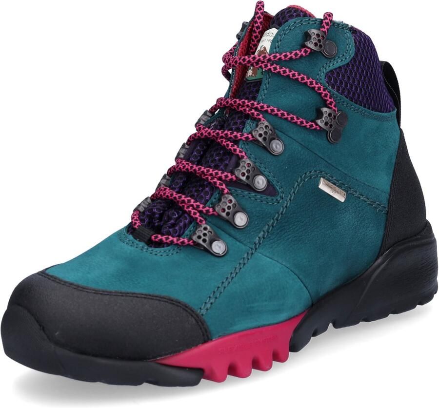 Waldläufer Dames Nubuck Leren Enkellaarzen