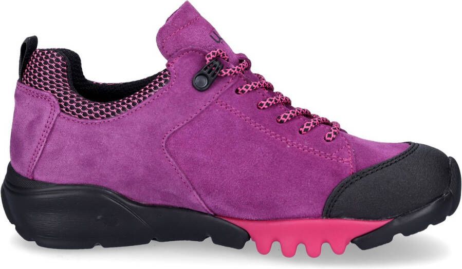 Waldläufer H-Amiata dames sneaker paars waterdicht