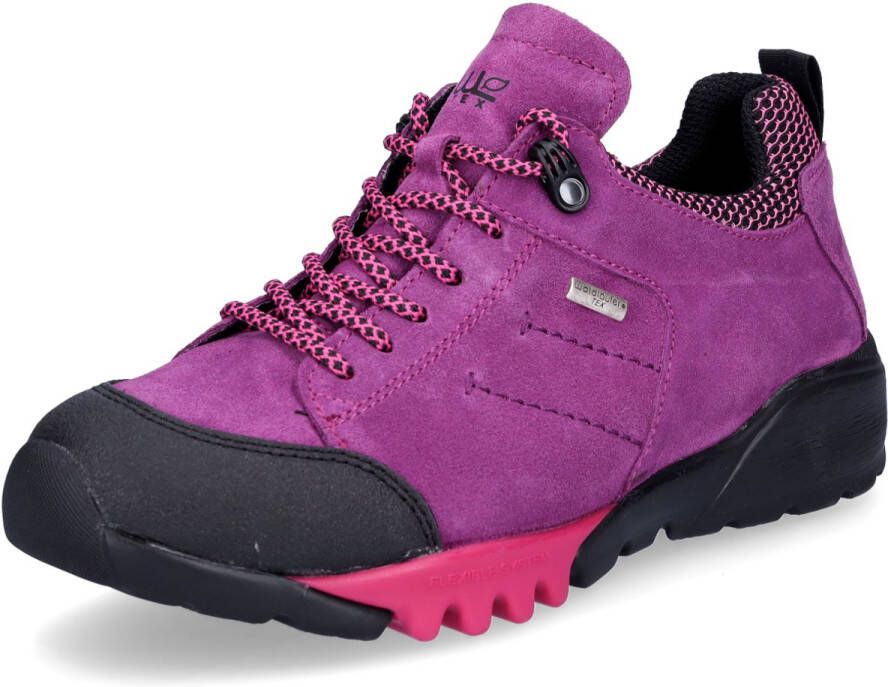 Waldläufer H-Amiata dames sneaker paars waterdicht