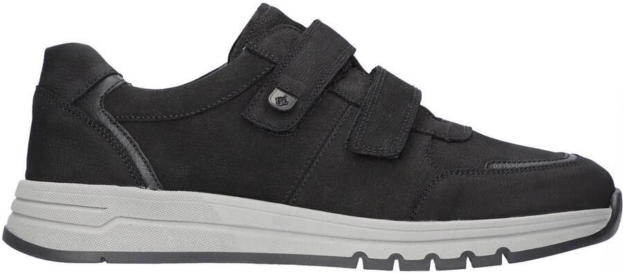Waldläufer H-Anton heren sneaker Zwart