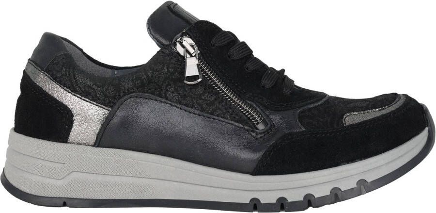 Waldläufer H-April dames sneaker zwart
