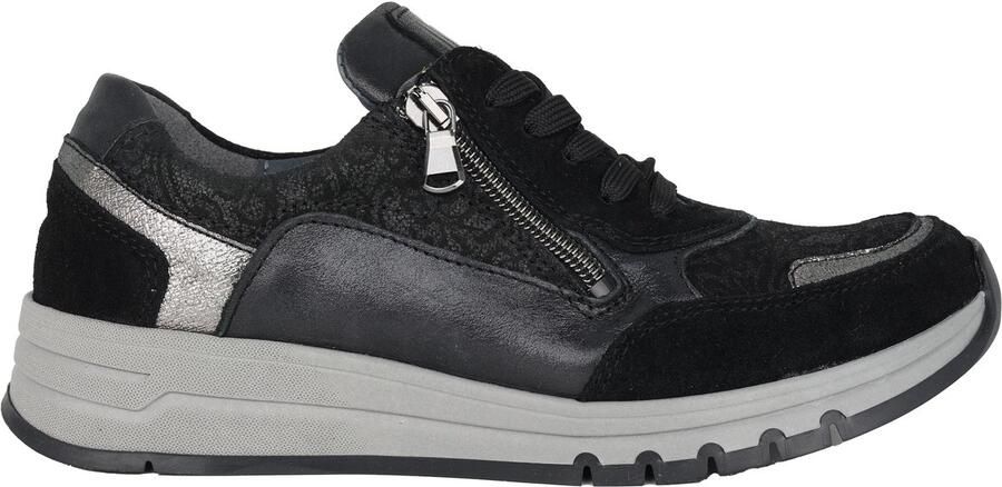 Waldläufer H-April dames sneaker Zwart