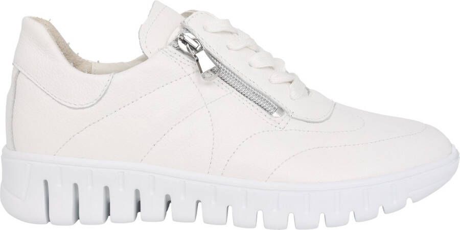 WALDLAUFER Waldläufer Lage Sneakers Dames Birdy Maat: 36 Materiaal: Leer Kleur: Wit