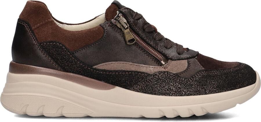 WALDLAUFER Waldläufer Lage Sneakers Dames H Carla Maat: 40 Materiaal: Leer Kleur: Bruin