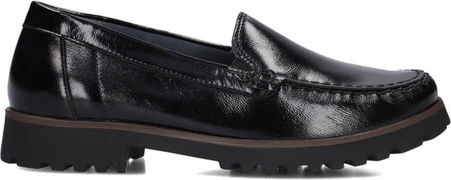 WALDLAUFER Waldläufer Loafers Dames H Elisa Maat: 41 Materiaal: Lakleer Kleur: Zwart