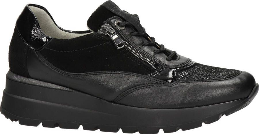 Waldläufer H-Feli dames sneaker Zwart +