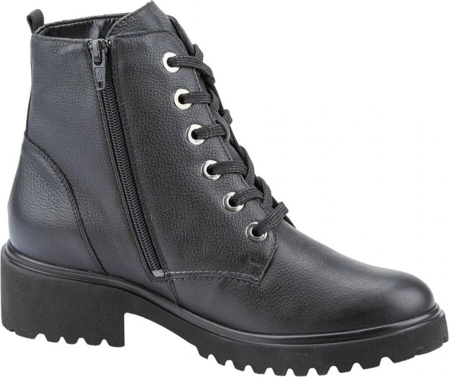 Wäldlaufer Waldlaufer 716801-171-001 dames veterboots sportief zwart - Foto 2