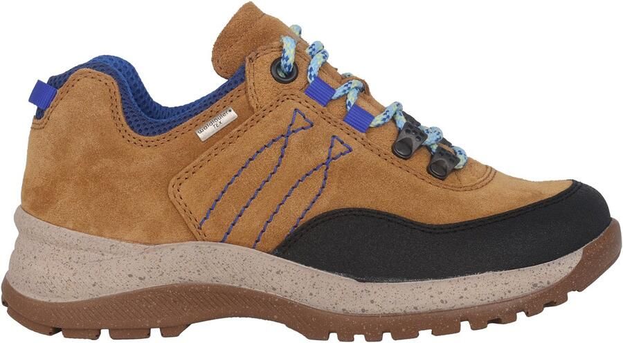 Waldläufer H-Momo dames sneaker Bruin waterdicht