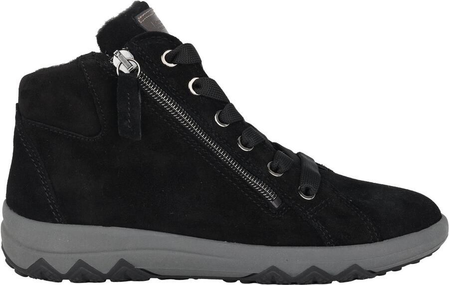 Waldläufer Wijde Pasvorm Zwarte Enkellaars