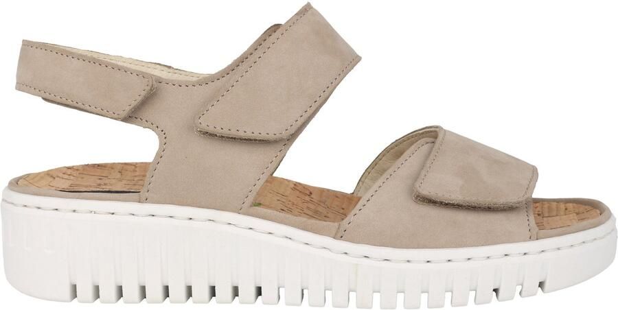 Waldläufer Sandalen met brede pasvorm Beige