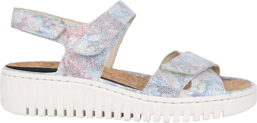 Waldläufer Sandaal voor dames met brede pasvorm Multicolor