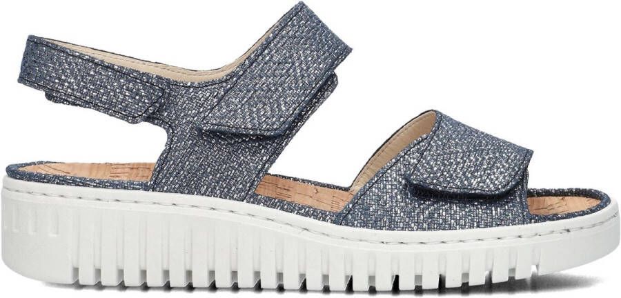 Waldläufer H-willow Sandalen Dames Blauw