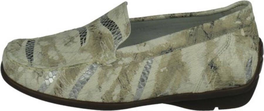 Wäldlaufer Waldläufer Dames Instapper 431000-169-110 Crème Combi Wijdte H - Foto 3