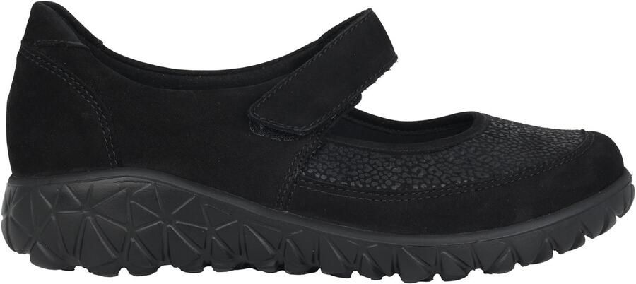 Waldläufer Havy dames ballerina Zwart