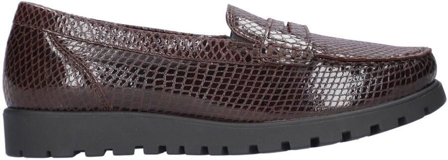 Waldläufer Hegli dames moccasin Bruin