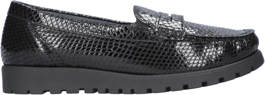 Waldläufer Hegli dames moccasin Zwart
