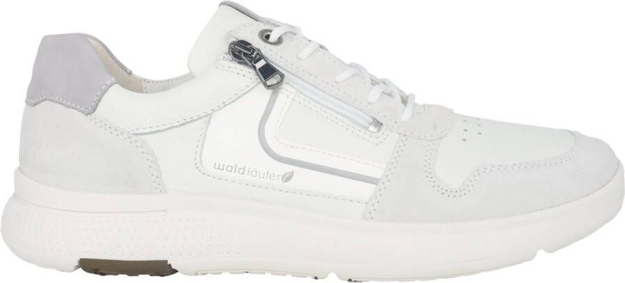 Waldläufer Heiko heren sneaker wit