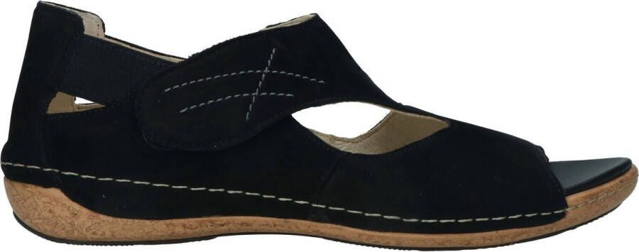 Wäldlaufer Dames Sandalen Waldlaufer 342001-191-001 Heliett Zwart ½ - Foto 3