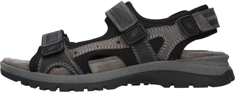 Wäldlaufer Heren Sandalen Waldlaufer H-taro 746001-100-771 Antraciet - Foto 2