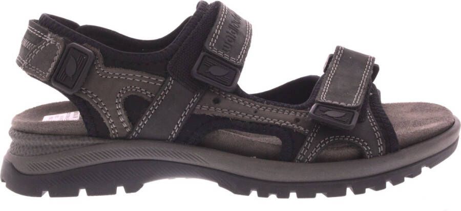 Wäldlaufer Heren Sandalen Waldlaufer H-taro 746001-300-771 Antraciet