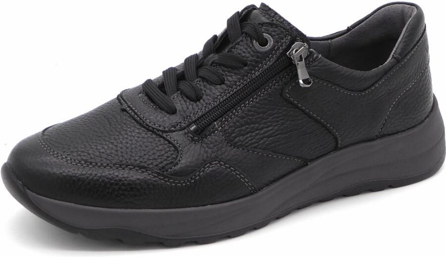 Waldläufer Heren Sneaker 662002-199-001 Zwart Wijdte K (44.5)