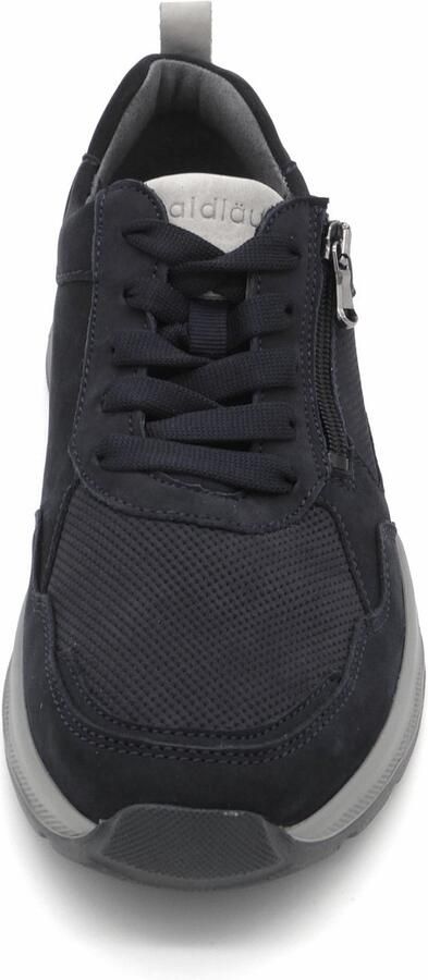 Waldläufer Heren Sneaker 713003-403-857 Blauw Wijdte H (42.5)