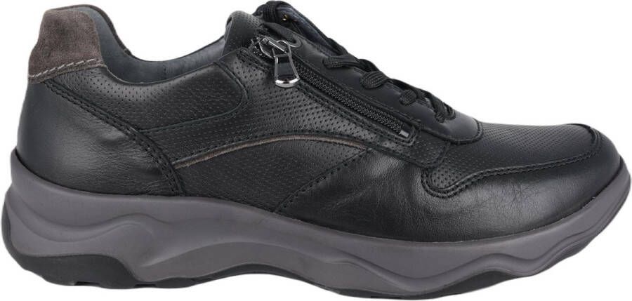 Wäldlaufer Waldlaufer 718006-H-Max~~~~~~~~~~~~~~~~~~ Vrije tijdsschoenen veterschoen sneakersCasual Zwart