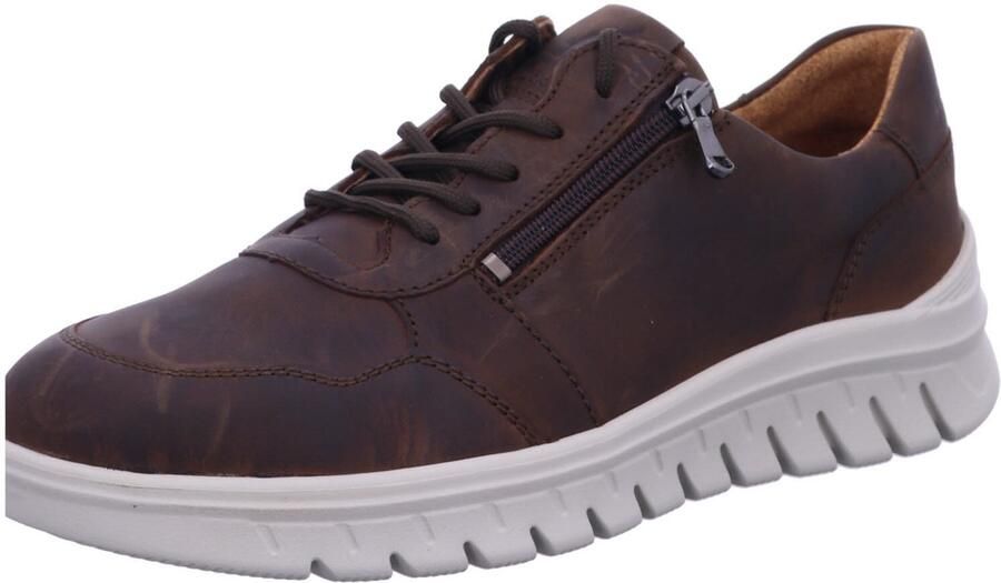 Waldläufer heren sneakers bruin