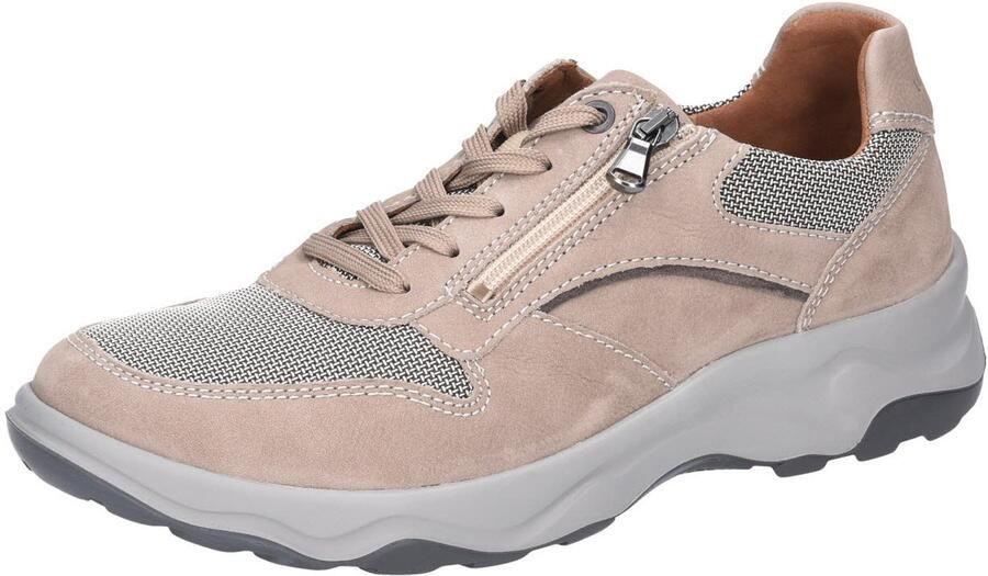 Waldläufer heren veterschoenen beige