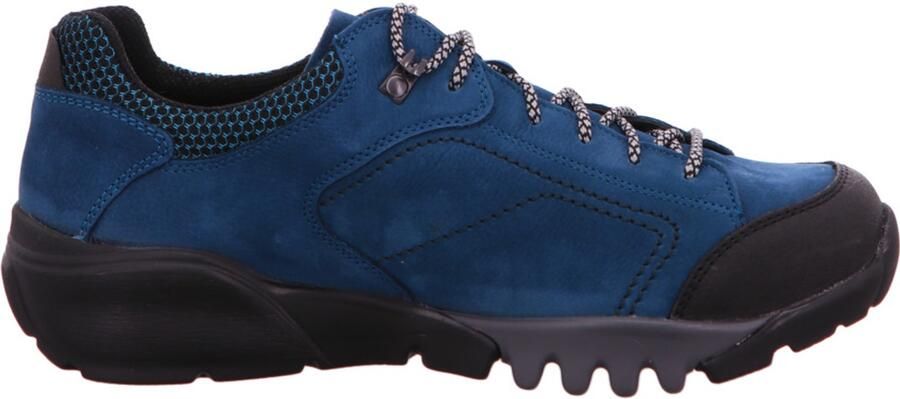 Waldläufer Heren Veterschoenen blauw