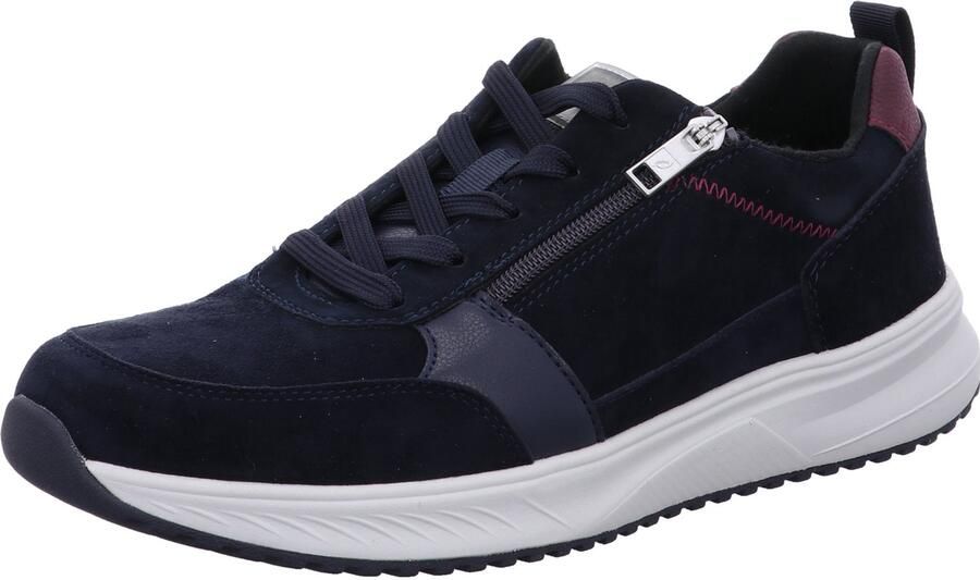 Waldläufer heren veterschoenen bordeaux