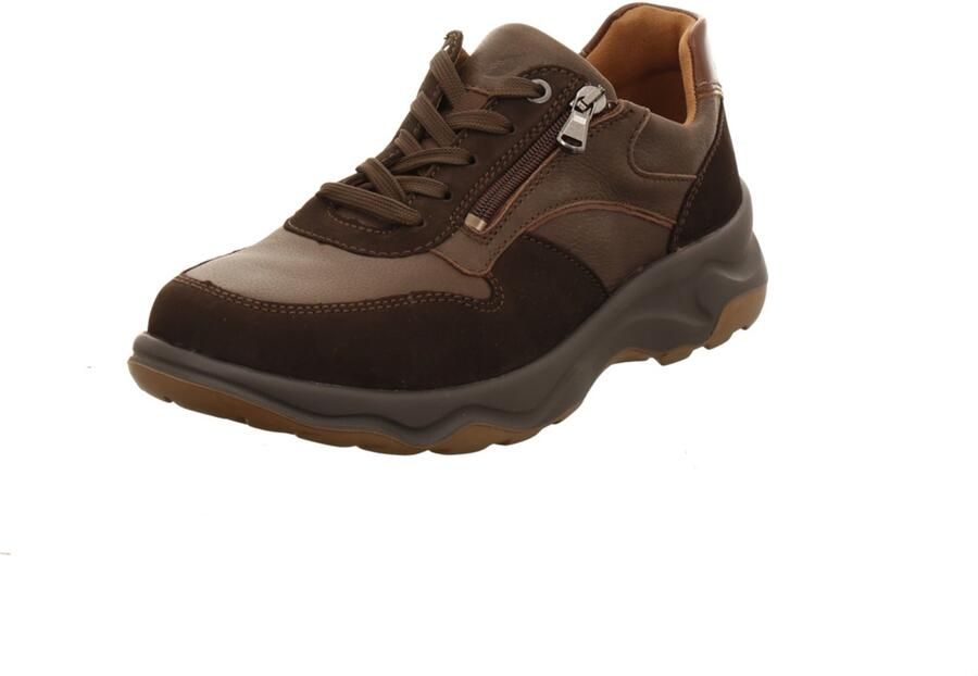 Waldläufer heren veterschoenen bruin