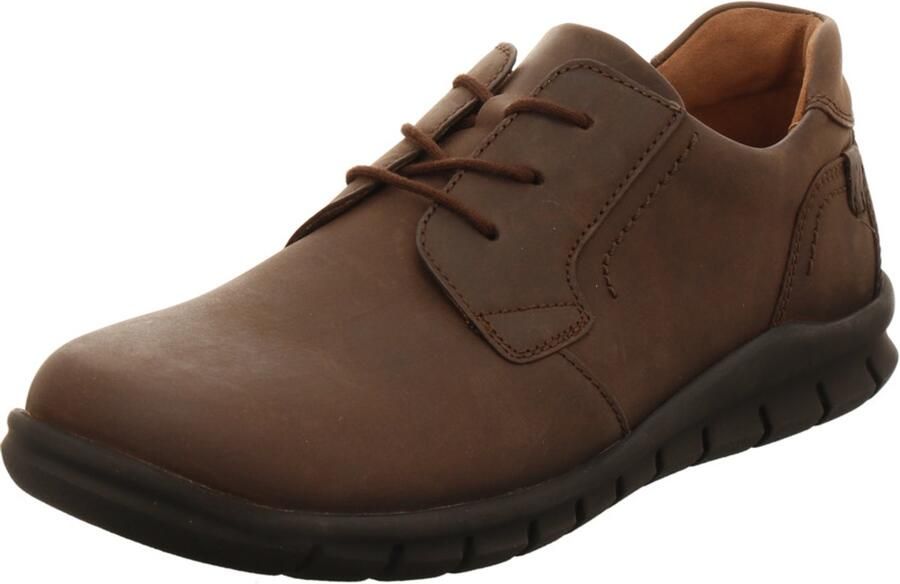 Waldläufer heren veterschoenen bruin