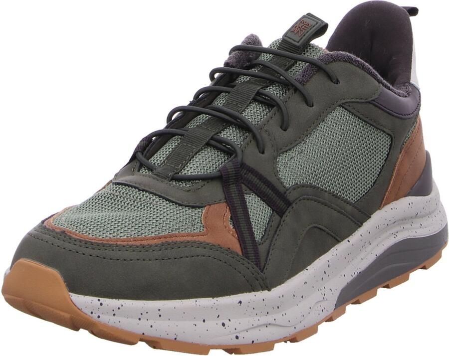 WALDLÄUFER Sneakers laag cognac groen lichtgroen