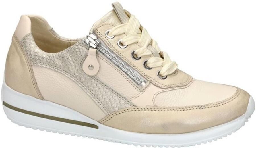 WALDLAUFER Waldläufer Lage Sneakers Dames Himona Maat: 41 Materiaal: Leer Kleur: Beige - Foto 2