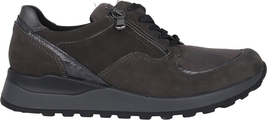 Waldläufer Grijze wijde pasvorm sneaker voor vrouwen