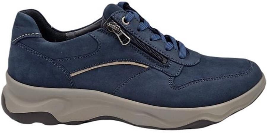 Waldläufer Sneakers H-max veterschoen comfortabele schoen lage schoen in comfortwijdte h (= zeer breed)