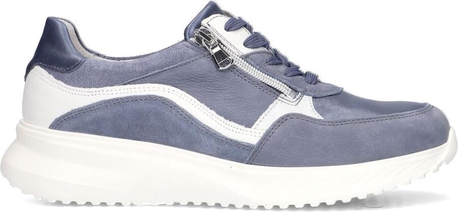 WALDLAUFER Waldläufer Lage Sneakers Dames Janka Maat: 39 Materiaal: Leer Kleur: Blauw - Foto 2