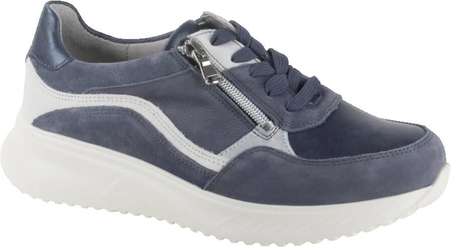 Waldläufer Waldlaufer 617002-501-693 dames veterschoenen sportief (4 5) blauw - Foto 2