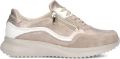 WALDLAUFER Waldläufer Lage Sneakers Dames Janka Leer Goudkleurig - Goudkleurig