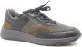 Waldläufer Heren Sneaker 662001-411-673 Zwart Combi Wijdte K (45) - Thumbnail 2