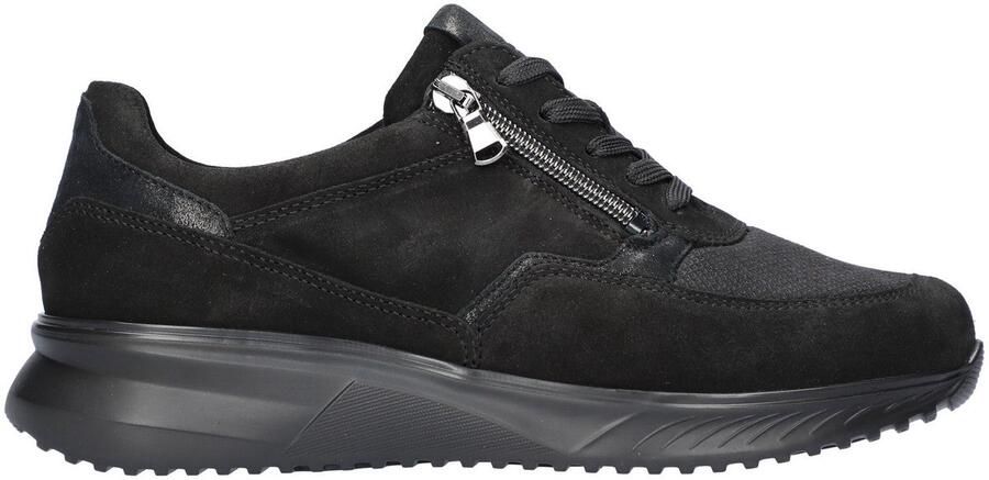 Waldläufer K-Janka dames sneaker Zwart