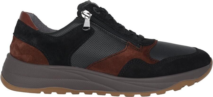 Waldläufer K-John heren sneaker Zwart