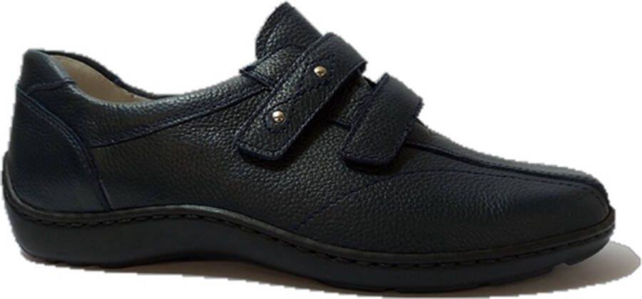 Waldläufer Waldlaufer Klittenbandschoen 496301 172 002 Wijdte H Blauw Gladleer 6½ - Foto 2