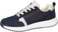 Waldläufer Sneakers H-MATTI veterschoen lage schoen in comfortbreedte h (= zeer breed) - Blauw