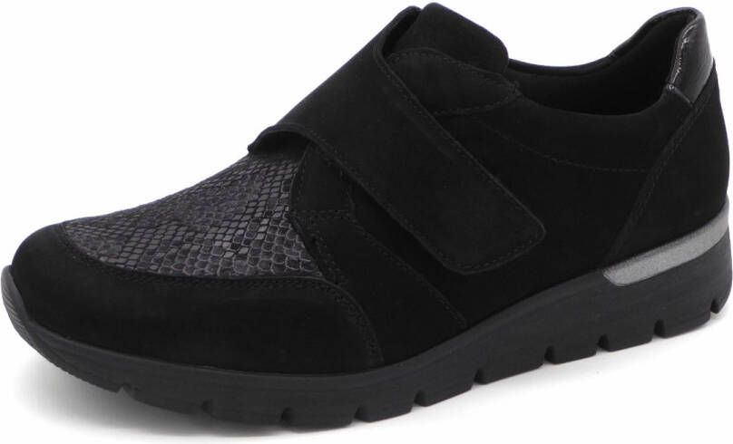 Waldläufer OrthoTritt Dames Klittenbandschoen 626K32-300-001 Zwart Wijdte K