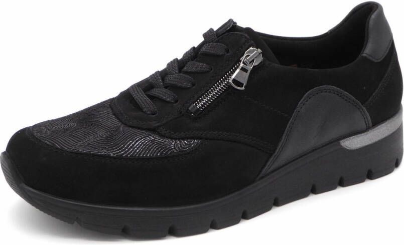 Waldläufer OrthoTritt Dames Sneaker 626K02-605-001 Zwart Wijdte K (38.5)